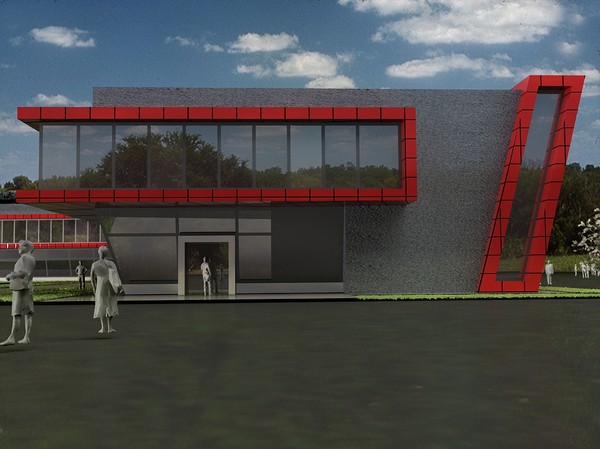 dxf office building - Offices by studiorender